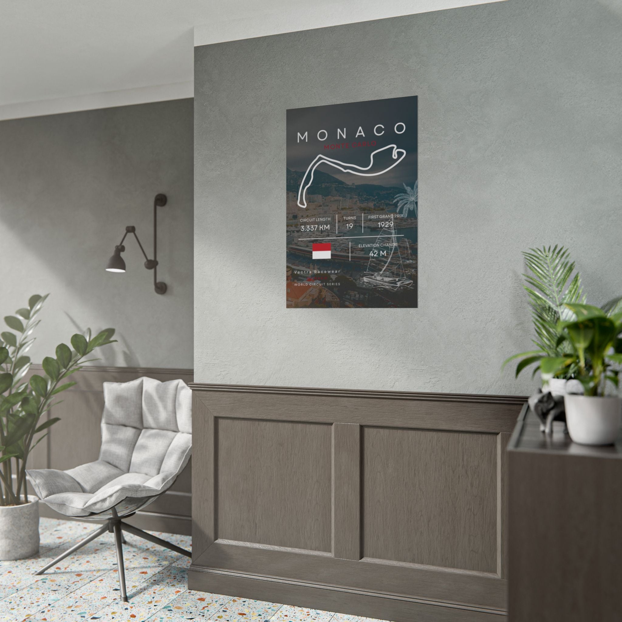 MONACO Wall Art