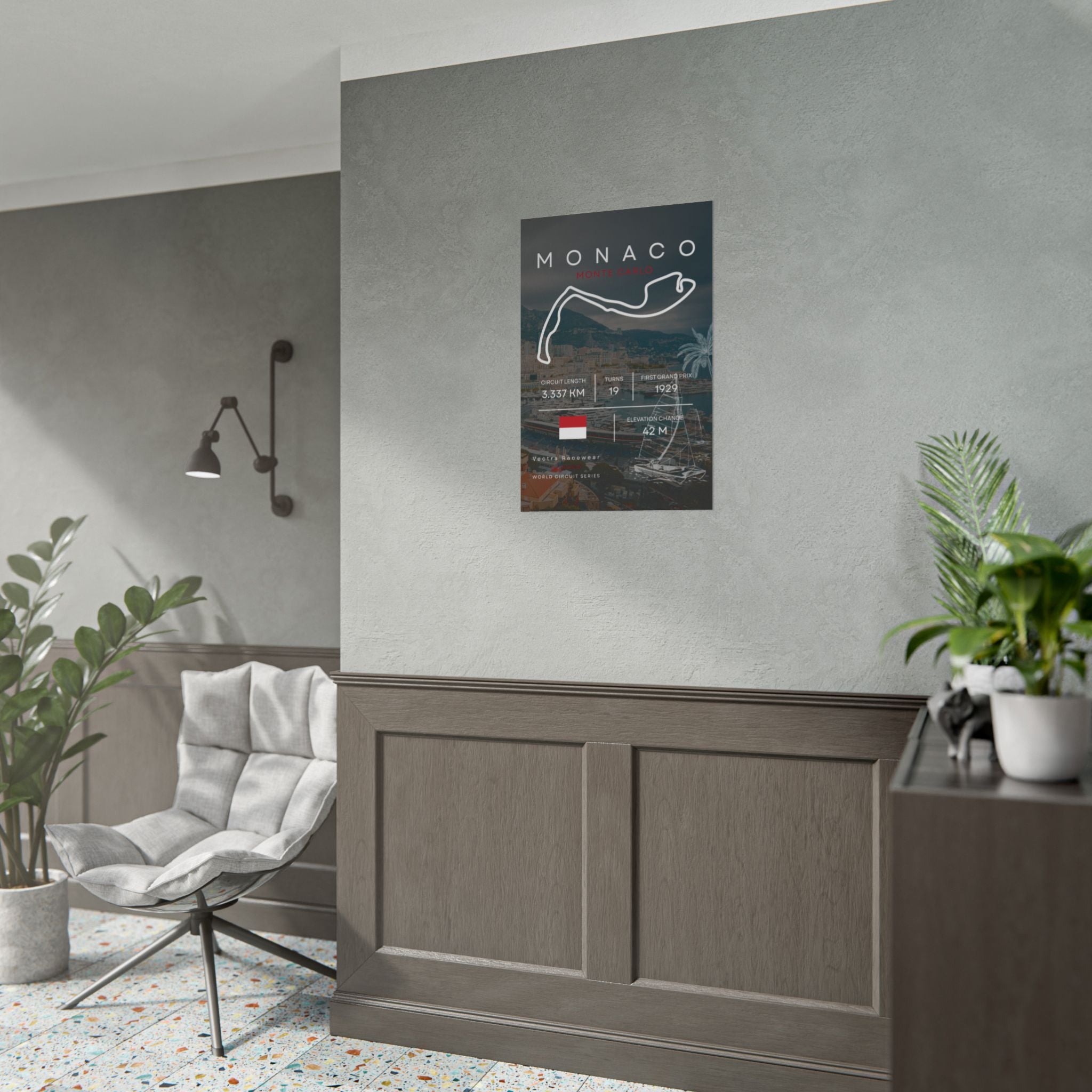 MONACO Wall Art