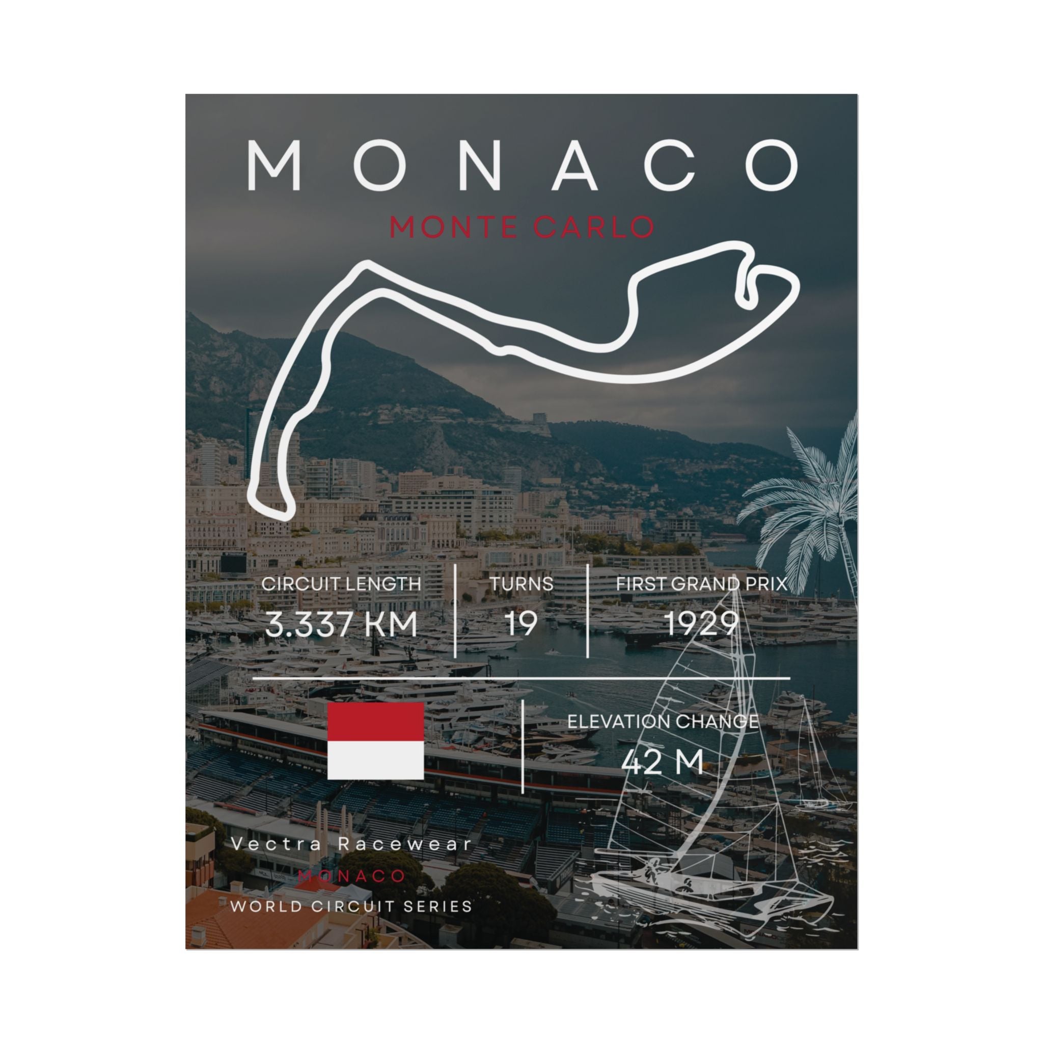 MONACO Wall Art